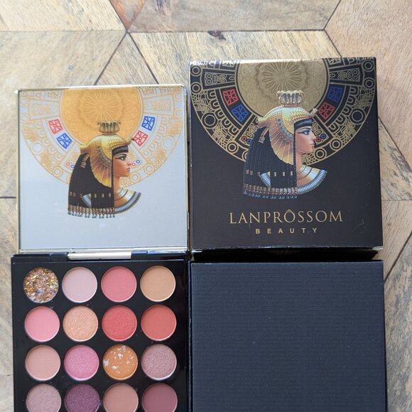 BRAND NEW - Lanprossom Beauty Egyptian Queen Eyeshadow Palette – 16 Shades - Picture 1 of 6